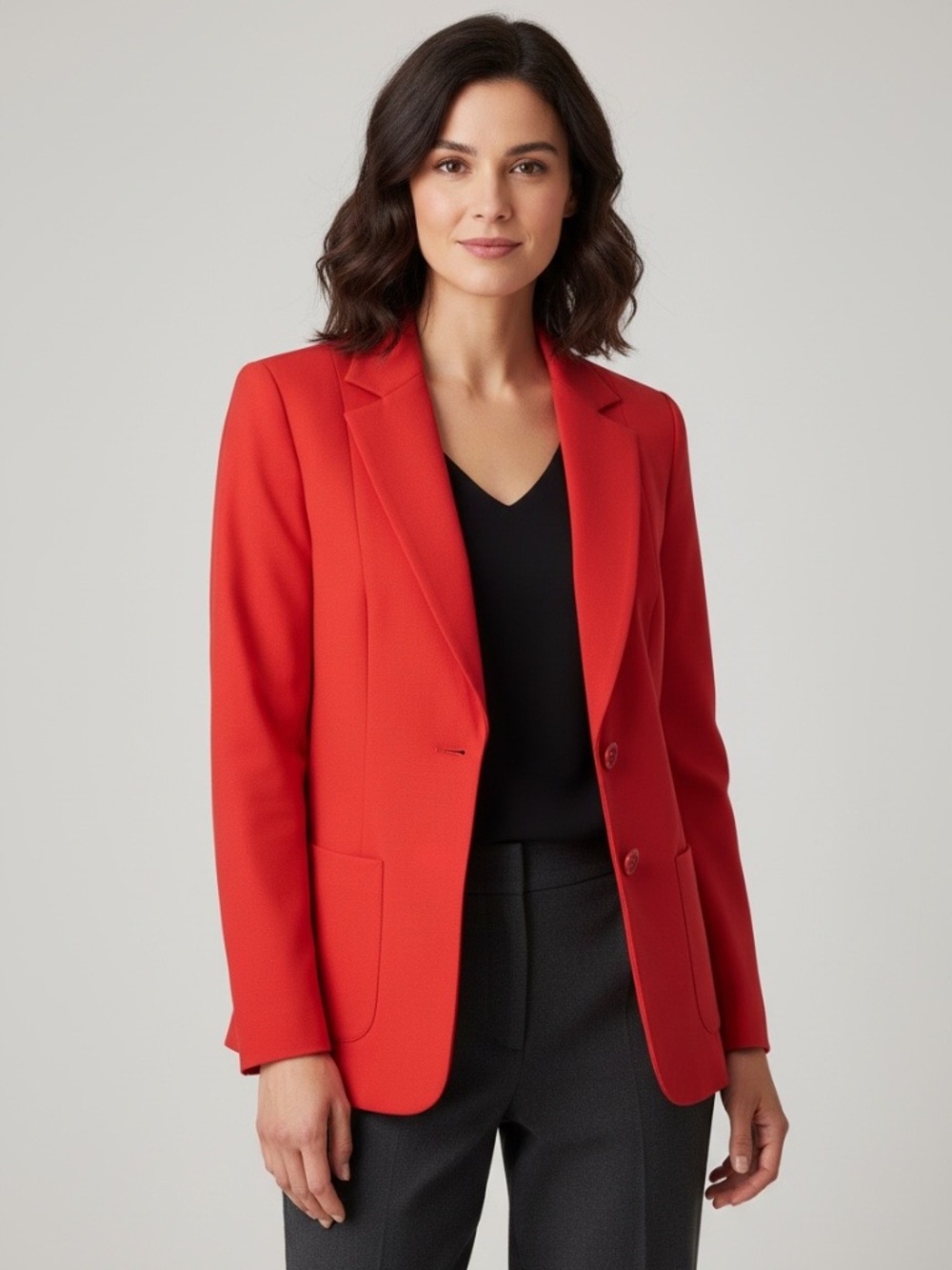 John Galliano Vintage Red Blazer Jacket Size Medium (or US 6/8)